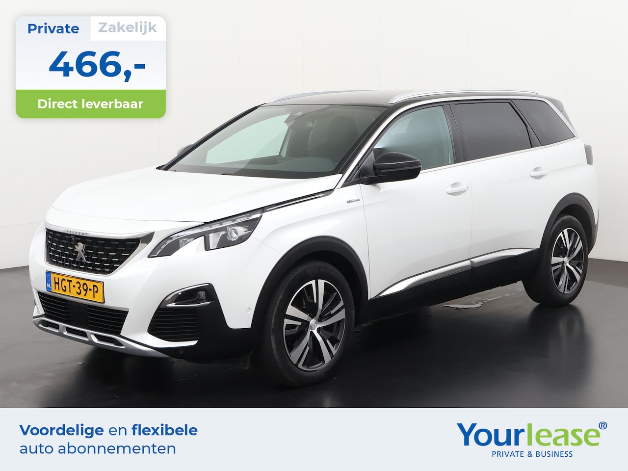 Peugeot 5008 - 1.2 PureTech GT-Line 7 persoons | All-in 466,- Private Lease | Direct uit voorraad - AutoWereld.nl