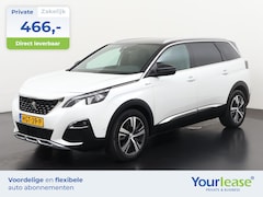 Peugeot 5008 - 1.2 PureTech GT-Line 7 persoons | All-in 466, - Private Lease | Direct uit voorraad