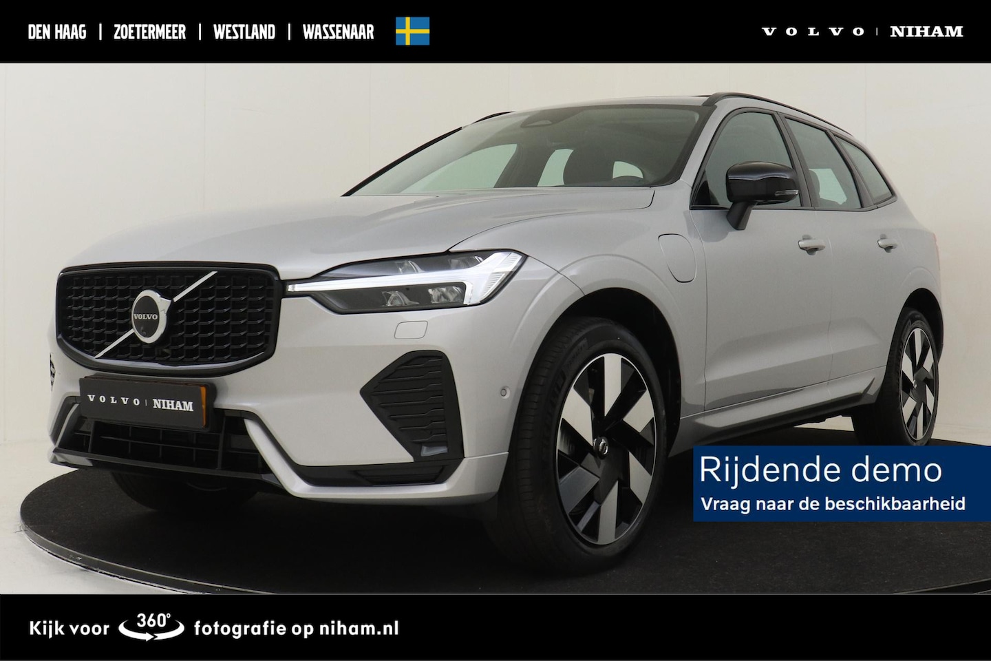 Volvo XC60 - T6 PLUG-IN HYBRID AWD ULTRA DARK -PANO.DAK|HARMAN/KARDON|360°CAM|TREKHAAK|20"|HEAD-UP DISP - AutoWereld.nl