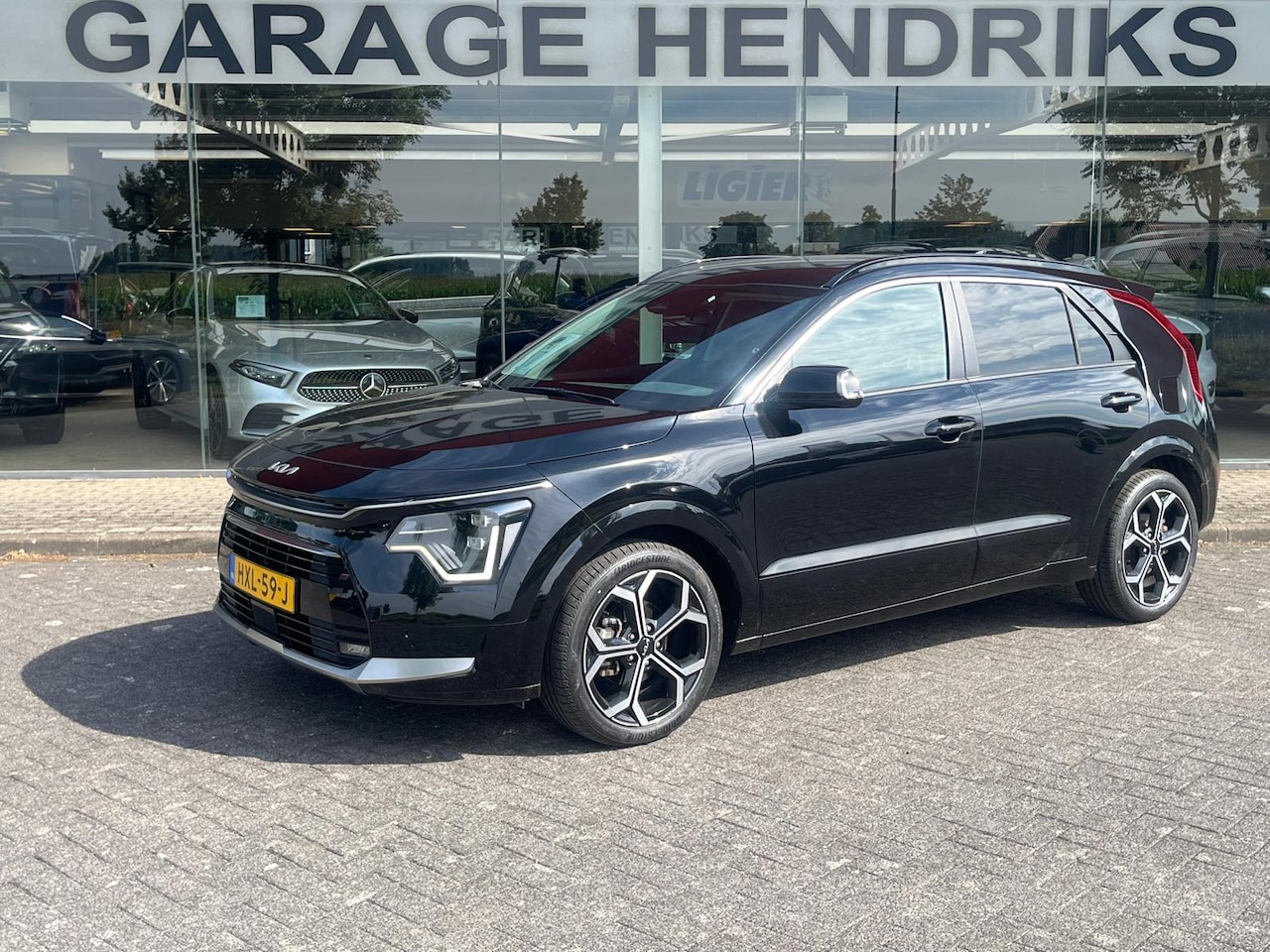 Kia Niro - 1.6 GDi Hybrid DynamicPlusLine | Leder | Adaptive CC | 18"LM | Elektr. stoelen + A. klep | - AutoWereld.nl