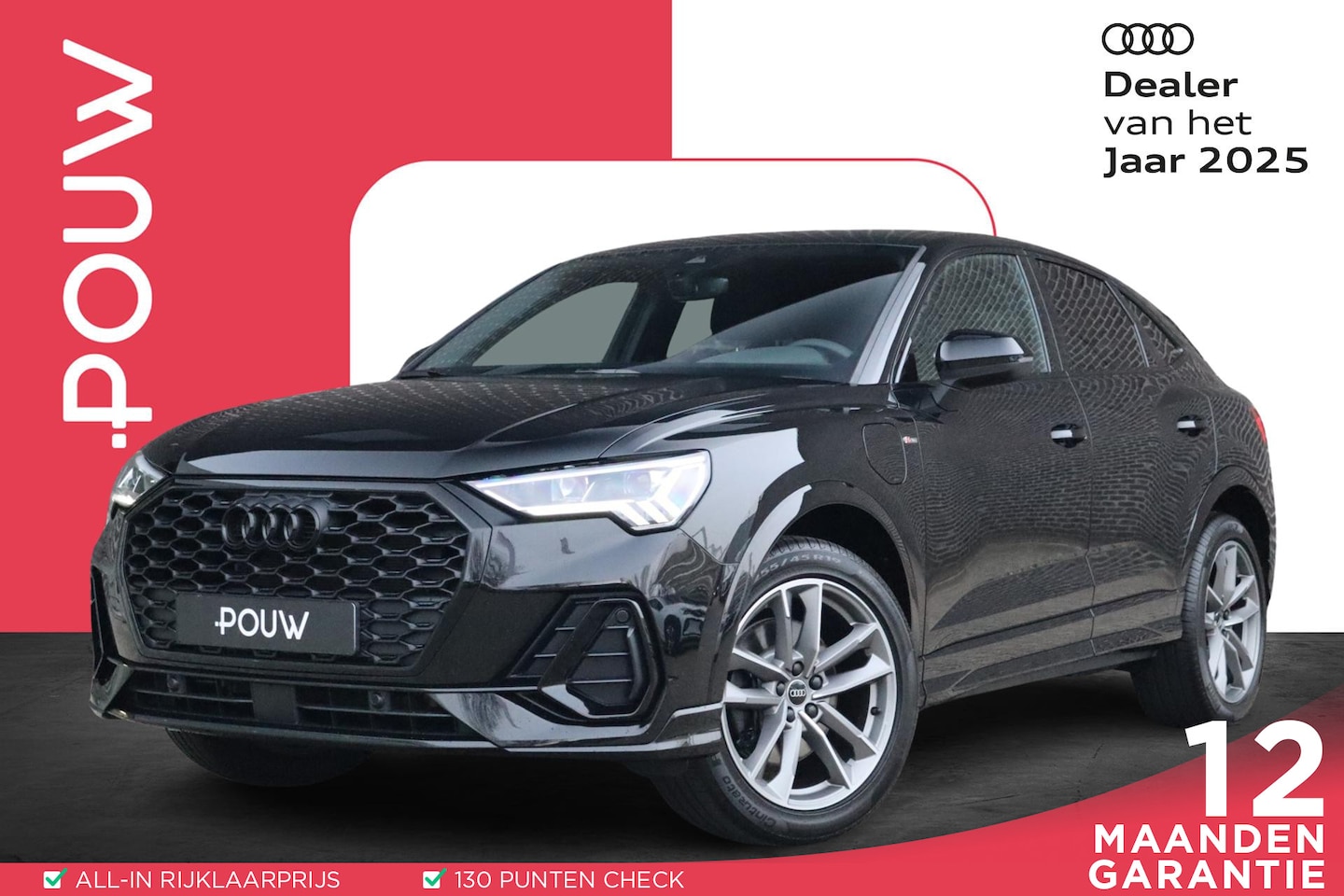 Audi Q3 Sportback - 45 TFSIe 245pk PHEV S Edition | Stoelverwarming | Zwart optiek | Ambiance verlichting - AutoWereld.nl