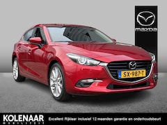 Mazda 3 - 3 2.0 SkyActiv-G 120 GT-M /Automaat/Lederen interieur/CAM/Afneembare Trekhaak/Dealeronderh