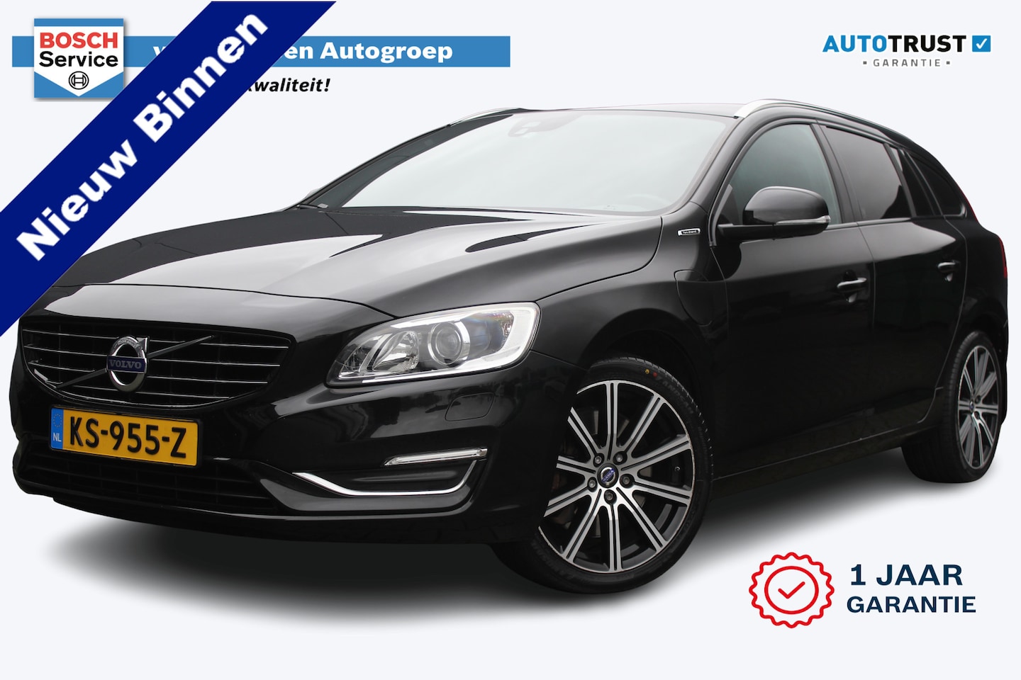 Volvo V60 - 2.4 D6 Twin Engine Special Edition | incl. 12 maanden garantie | Memory stoelen | Trekhaak - AutoWereld.nl