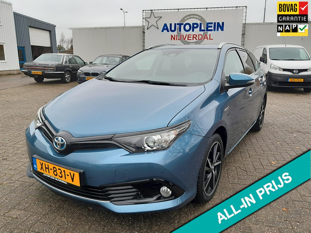 Toyota Auris Touring Sports - 1.8 Hybrid Dynamic Ultimate nette in Nederland nieuw geleverde goed onderhouden Auris met - AutoWereld.nl