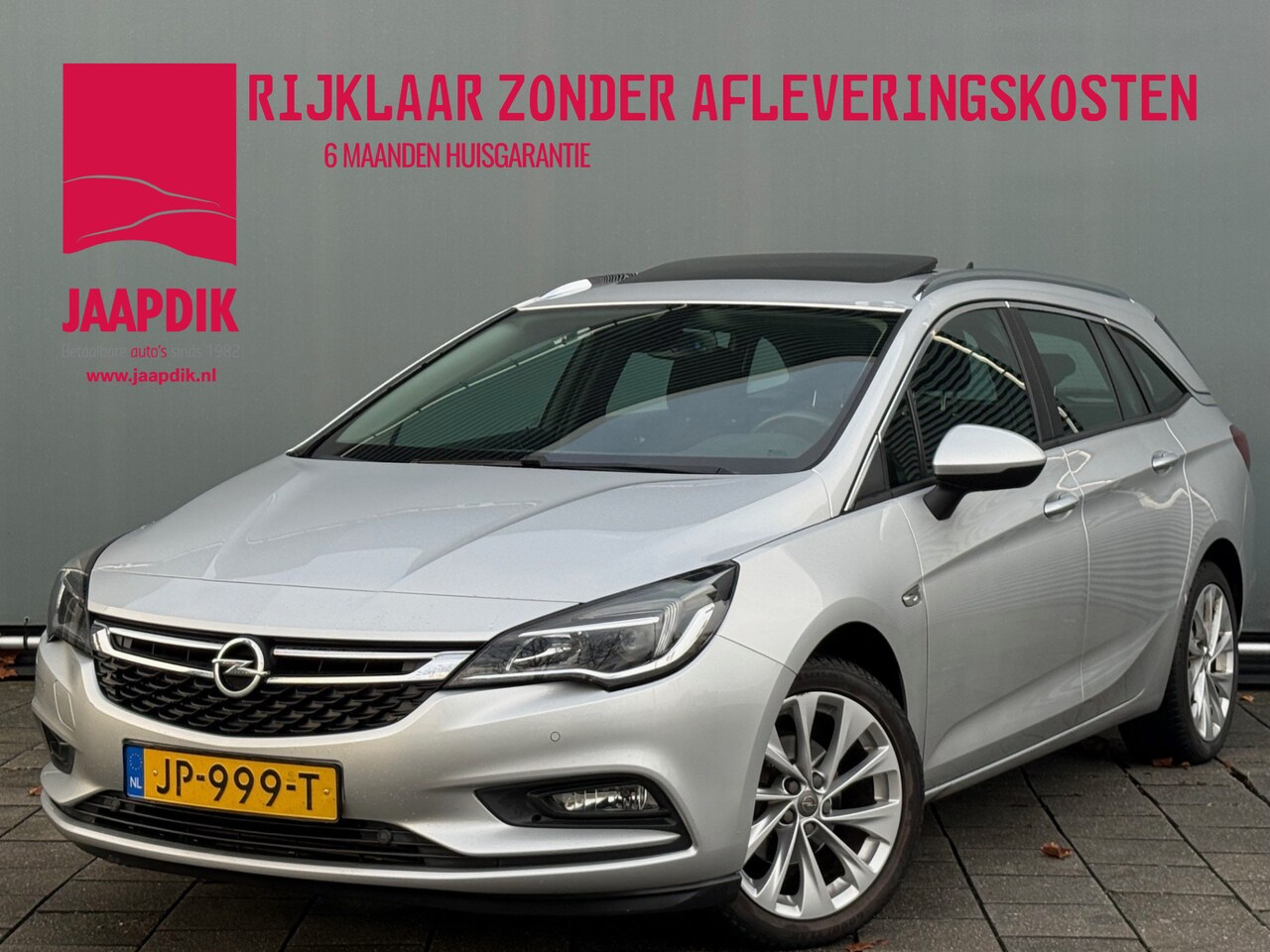 Opel Astra Sports Tourer - BWJ 2016 | 1.0 105PK Edition | SCHUIFDAK | CLIMA | NAVI | CARPLAY | PDC 2X | CRUISE | 17'' - AutoWereld.nl