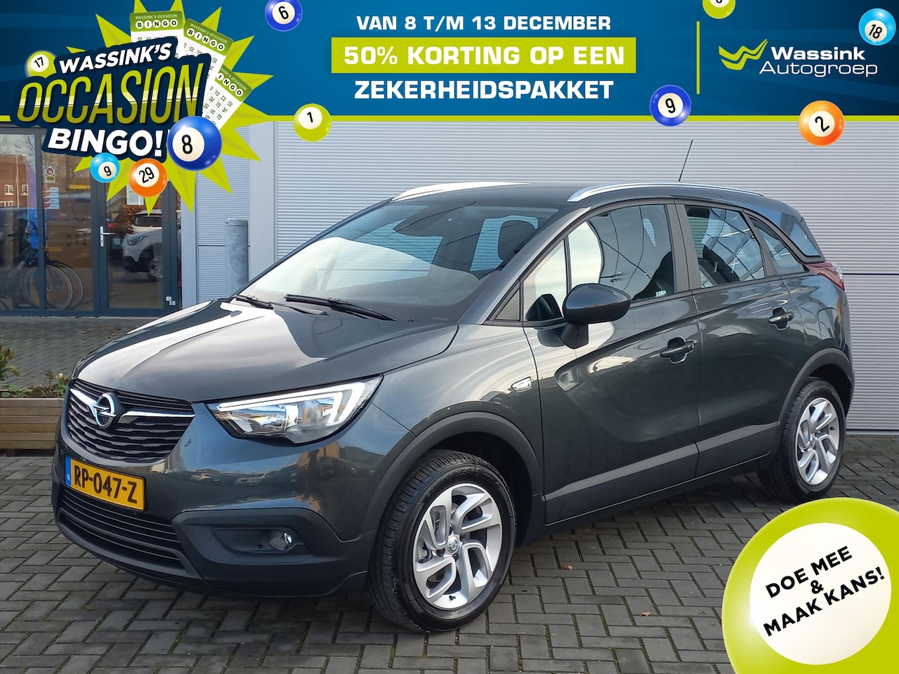 Opel Crossland X - 1.2T 110pk Online Edition | Airconditioning | Navigatie by app | Trekhaak | Lm velgen | Pa - AutoWereld.nl