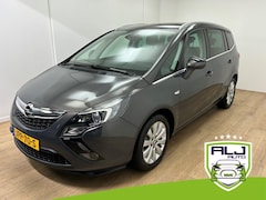 Opel Zafira Tourer - Occasion | Grijs | Tweedehands Zafira | Airco | 7-zits | Stoelverwarming | Bluetooth | Cru