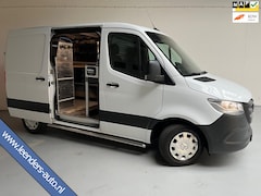 Mercedes-Benz Sprinter - SERVICEWAGEN 314 2.2 CDI 140PK euro6 L1H1 Sortimo inrichting, 2xschuifdeur, M-bux, Laadkra