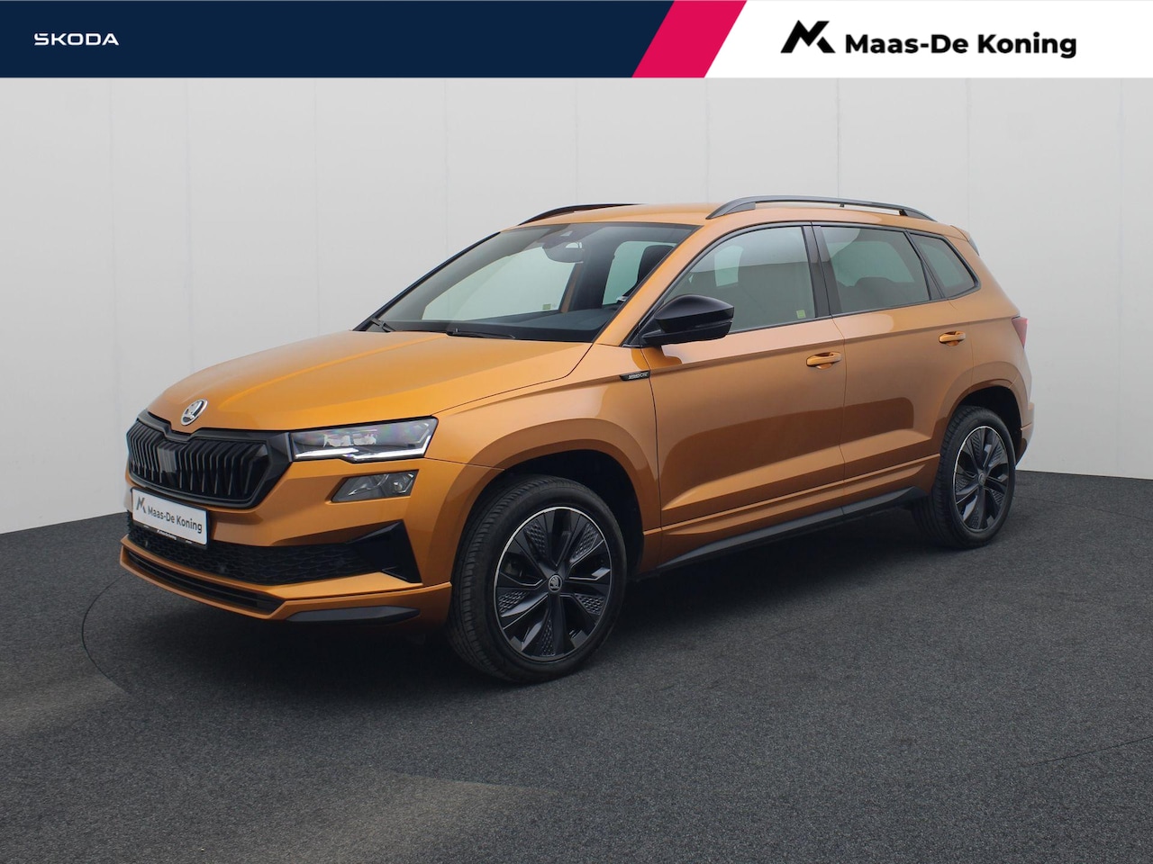 Skoda Karoq - 1.5TSI/150PK ACT Sportline DSG · Navigatie · Trekhaak · Apple/Android Car Play · Camera · - AutoWereld.nl