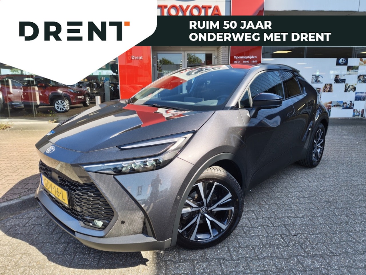 Toyota C-HR - 1.8 Hybrid 140 First Edition | Navi | Sensoren | 360 Camera | - AutoWereld.nl