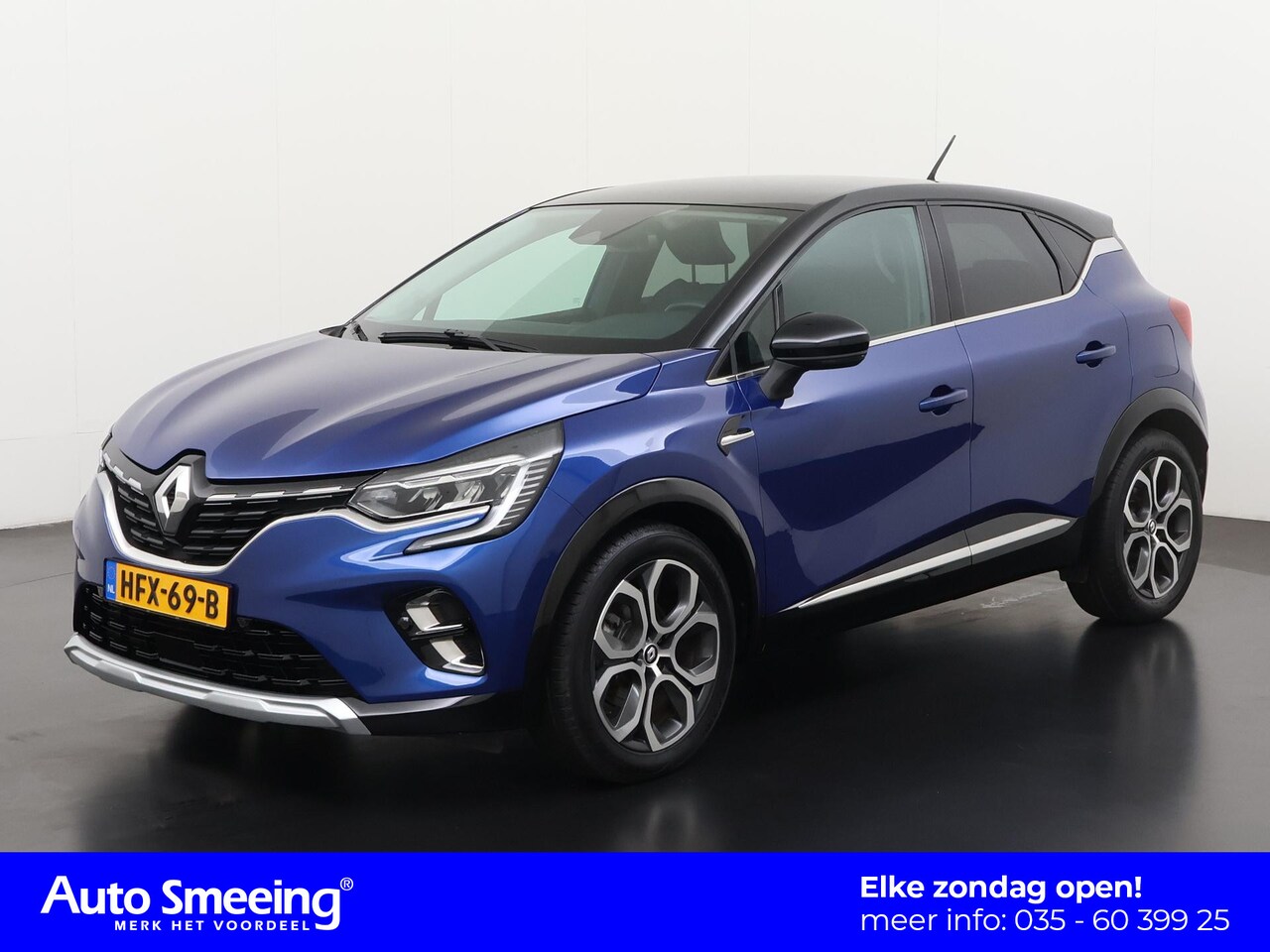 Renault Captur - 1.6 E-Tech Plug-in Hybrid 160 Intens | Trekhaak | Camera | Navigatie | Zondag Open! - AutoWereld.nl