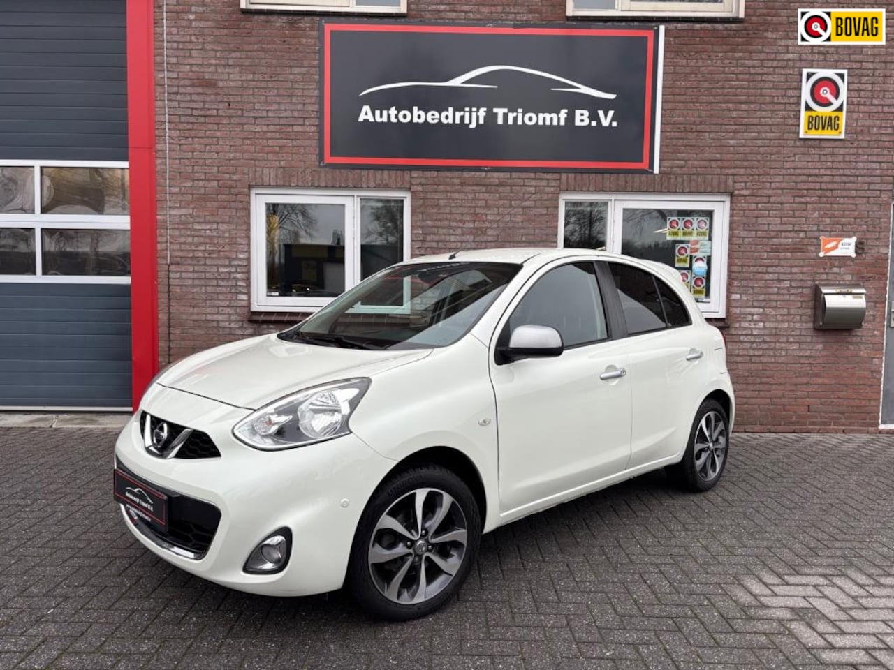 Nissan Micra - 1.2 N-TEC - AUTOMAAT- CRUISECONTROL- NAVIGATIE - STOELVERWARMING - AutoWereld.nl