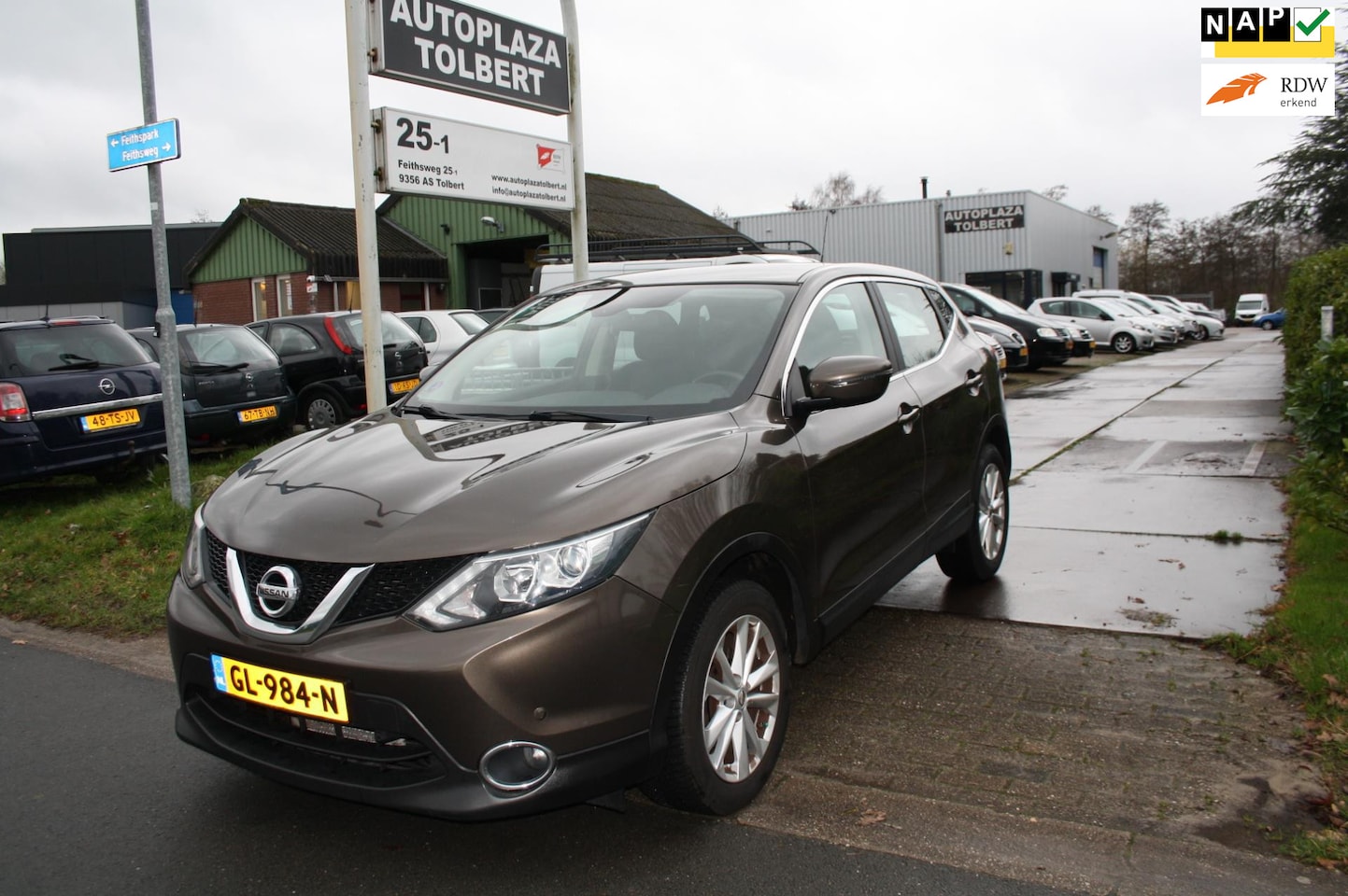 Nissan Qashqai - 1.2 Acenta *AUTOMAAT*BJ'15*STORING AUTOMAAT* - AutoWereld.nl