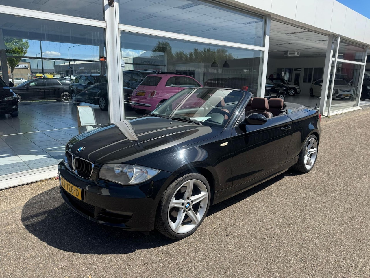 BMW 1-serie Cabrio - 118i | Cruise control | Elektrische ramen | Airco | Leder Congaq kleur bekleding  |  APK t - AutoWereld.nl