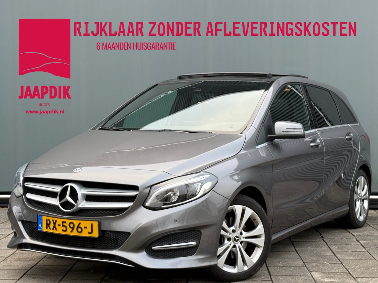 Mercedes-Benz B-klasse - BWJ 2018 | 200 Ambition 157PK AUTOMAAT | TREKHAAK | LEER | 2X PANO DAK | PDC 2X | NAVI | C - AutoWereld.nl