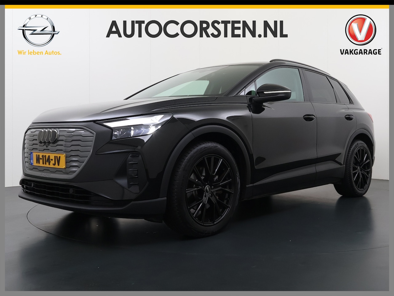 Audi Q4 e-tron - 35 Launch Edition LED 20"LM Apple Carplay Android Auto Navi Audi Connect Ecc Audi Phone Bo - AutoWereld.nl
