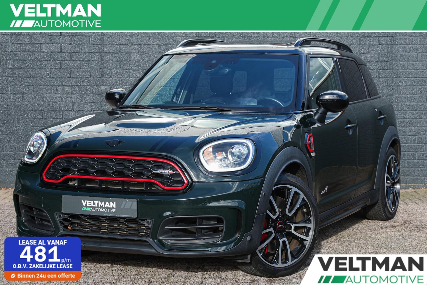 MINI Countryman - 2.0 John Cooper Works ALL4 PANO HEAD UP HARMAN KARDON - AutoWereld.nl
