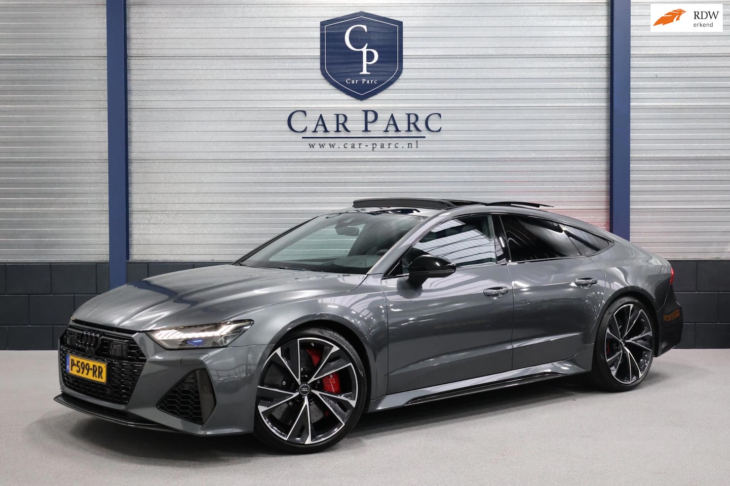 Audi RS7 - Sportback 4.0 TFSI quattro 600+PK KERAMISCH/4-WIEL.B/3D B&O/VIRTUAL/SFEER/PANO/22"LMV/360/ - AutoWereld.nl