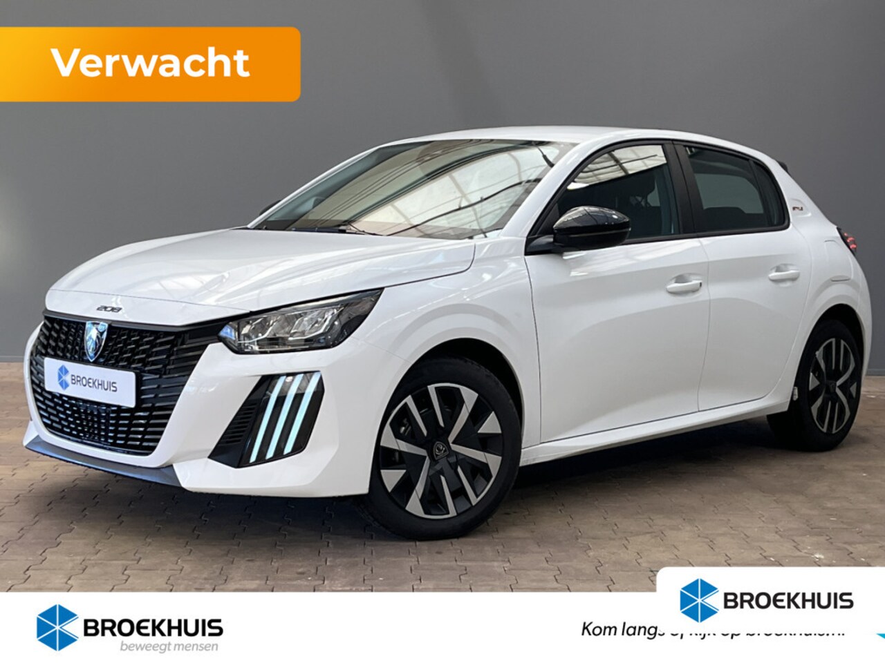 Peugeot 208 - Style | Dashboard en deurpanelen in kunststof met carboneffect | Ecoled koplampen | Elektr - AutoWereld.nl