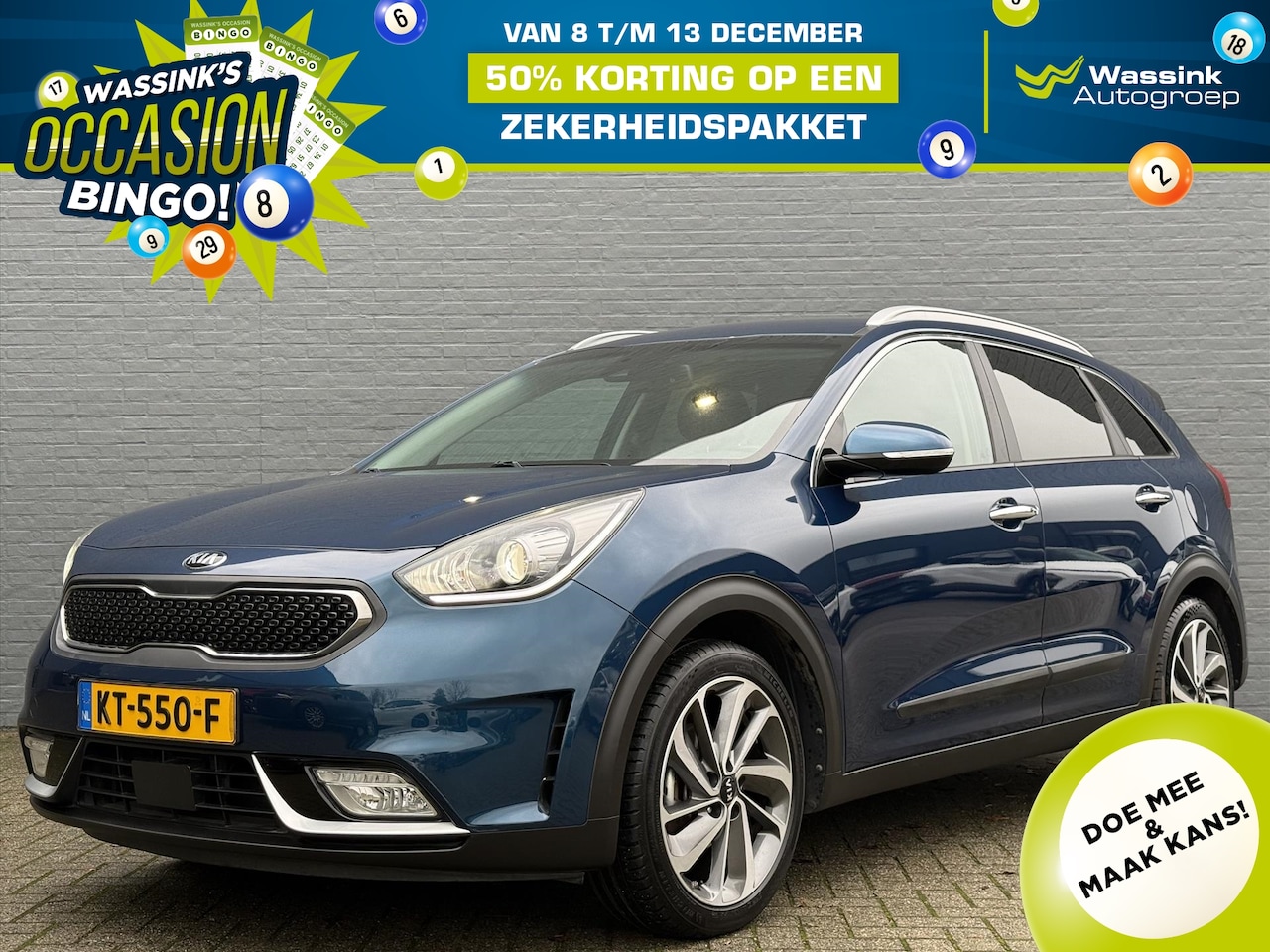 Kia Niro - 1.6 GDi Hybrid 141pk DCT6 ExecutiveLine | navigatie | Adaptive Cruise Control | Stoelverko - AutoWereld.nl