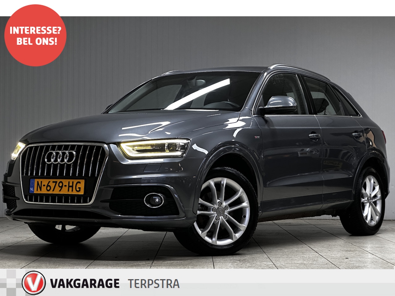 Audi Q3 - 1.4 TFSI S-Line/ Trekhaak/ Sportstoelen/ 18'' LMV/ Bi-Xenon/ Navi/ Clima/ Cruise/ Elek. pa - AutoWereld.nl