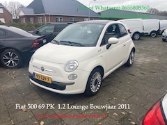 Fiat 500 - 1.2 Lounge Panorama Dak Apk 8-12-2026