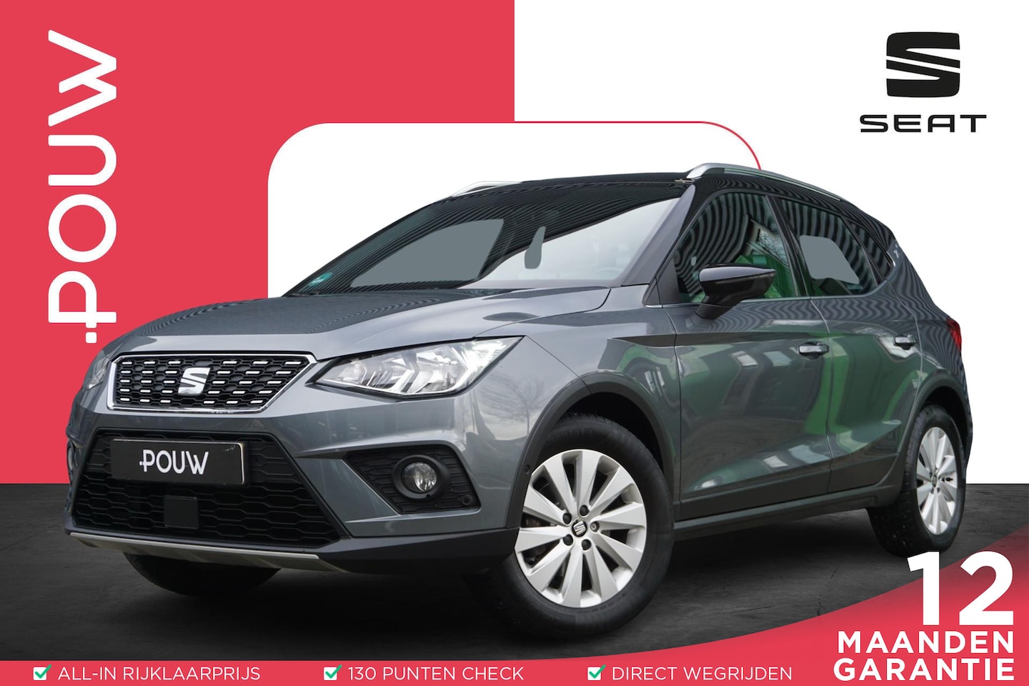 SEAT Arona - 1.0 TSI 95pk Xcellence Launch Edition | Trekhaak | Camera | Navigatie - AutoWereld.nl