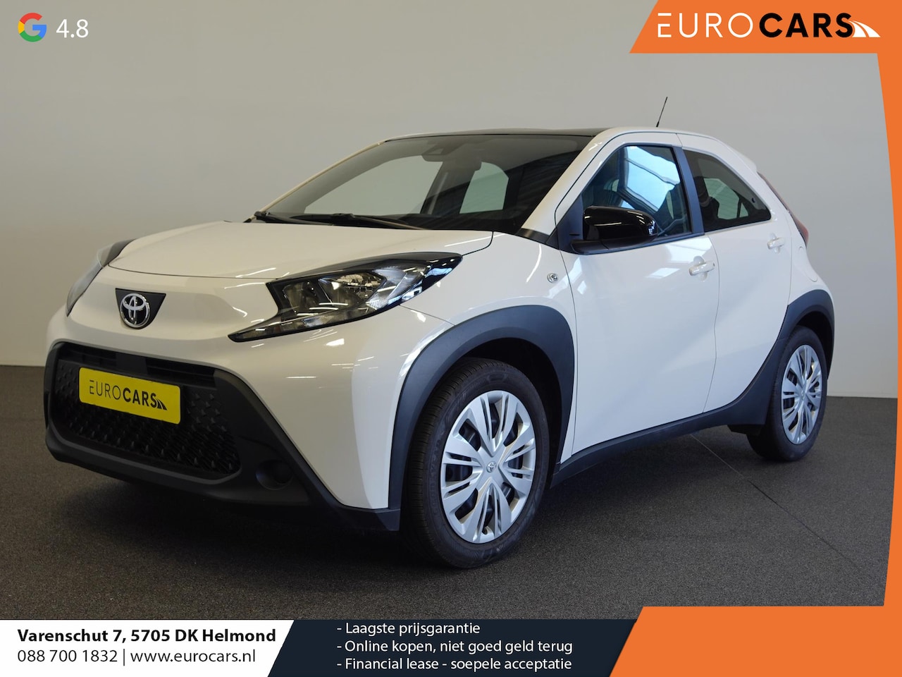 Toyota Aygo X - 1.0 VVT-i S-CVT Aut. Play Airco Adaptive Cruise Control Carplay Navi Achteruitrij Camera - AutoWereld.nl