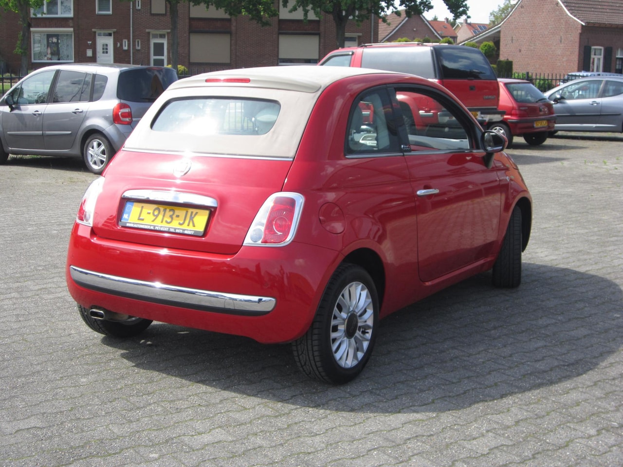 Fiat 500 C - 1,2 Lounge cabrio, PDC, Bovag garantie Fiat Fiat 500  1,2 Lounge cabrio, PDC, Bovag garant