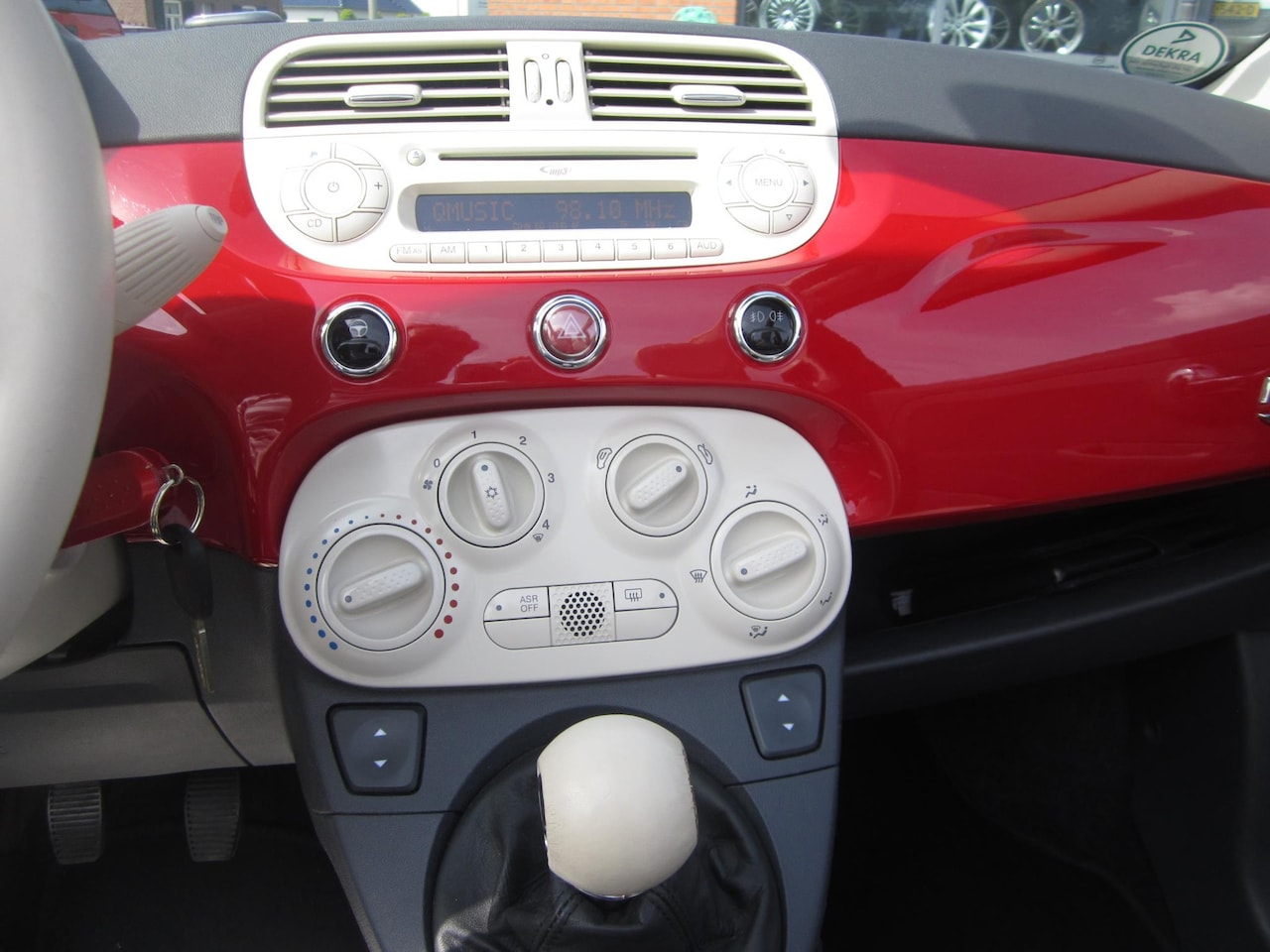 Fiat 500 C - 1,2 Lounge cabrio, PDC, Bovag garantie Fiat Fiat 500  1,2 Lounge cabrio, PDC, Bovag garant