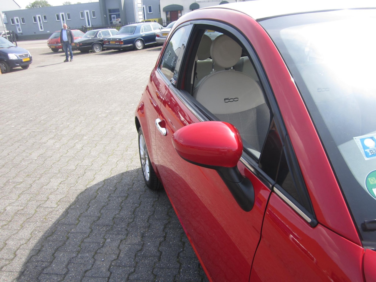 Fiat 500 C - 1,2 Lounge cabrio, PDC, Bovag garantie Fiat Fiat 500  1,2 Lounge cabrio, PDC, Bovag garant