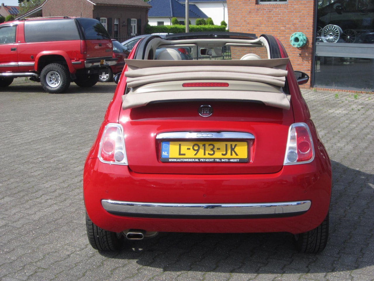 Fiat 500 C - 1,2 Lounge cabrio, PDC, Bovag garantie Fiat Fiat 500  1,2 Lounge cabrio, PDC, Bovag garant