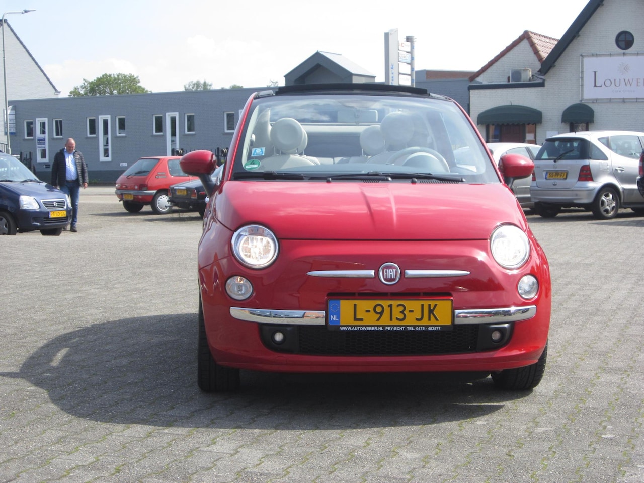 Fiat 500 C - 1,2 Lounge cabrio, PDC, Bovag garantie Fiat Fiat 500  1,2 Lounge cabrio, PDC, Bovag garant