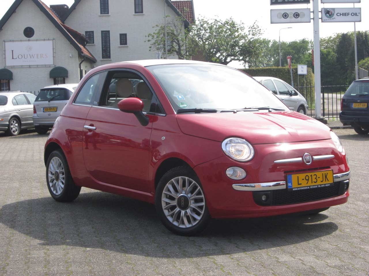 Fiat 500 C - 1,2 Lounge cabrio, PDC, Bovag garantie Fiat Fiat 500  1,2 Lounge cabrio, PDC, Bovag garant