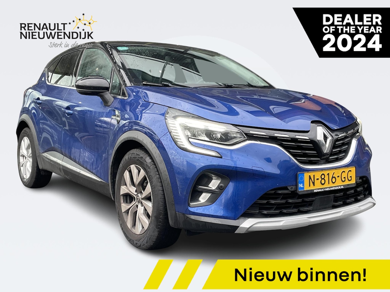 Renault Captur - 1.3 TCe 140 Intens / automaat / achteruitrijcamera/ parkeersensoren/ cruise control / clim - AutoWereld.nl