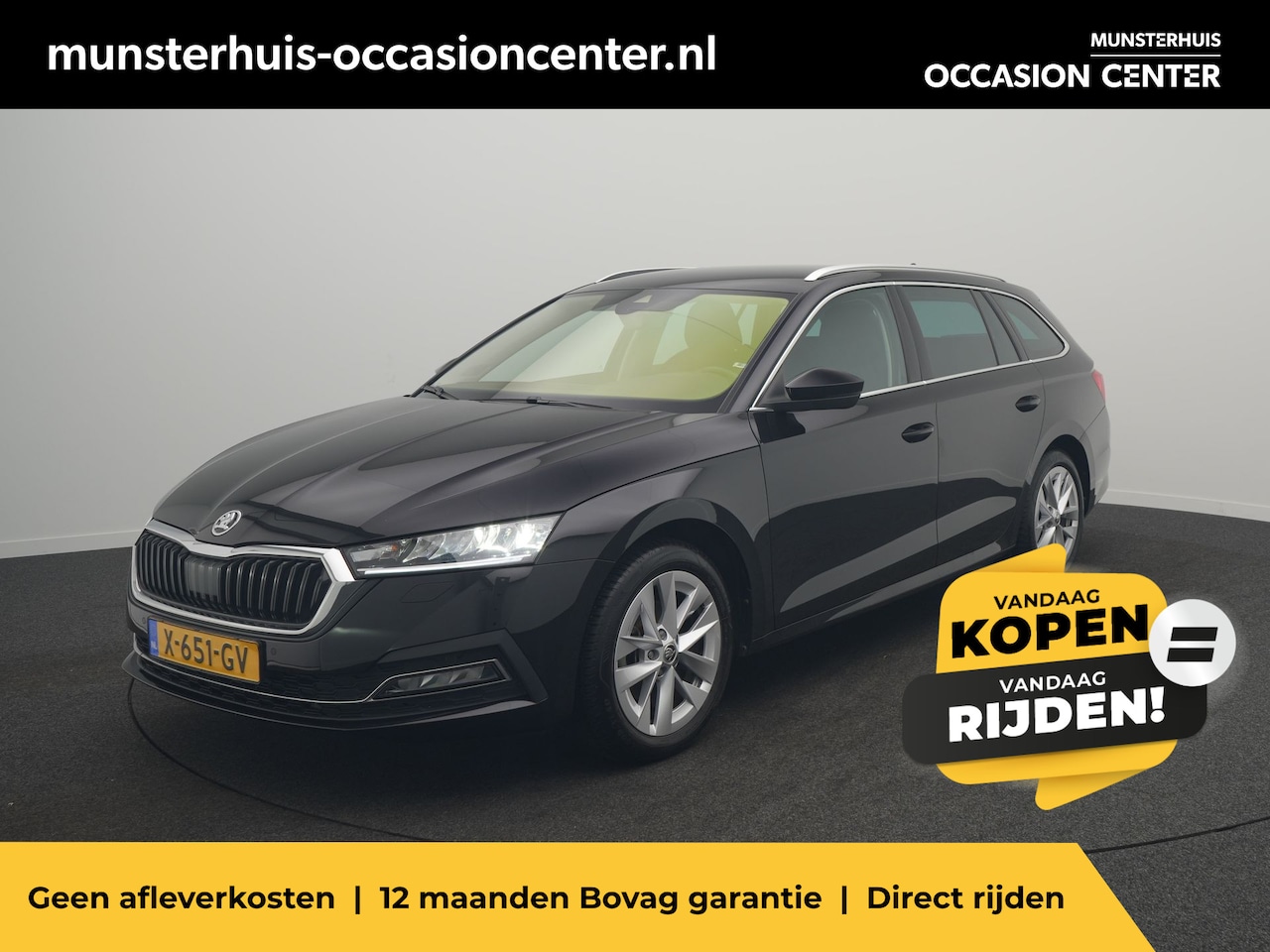 Skoda Octavia Combi - 1.0 e-TSI Business Edition Plus - RIJKLAARPRIJS - Automaat - Adaptive Cruise Control - App - AutoWereld.nl