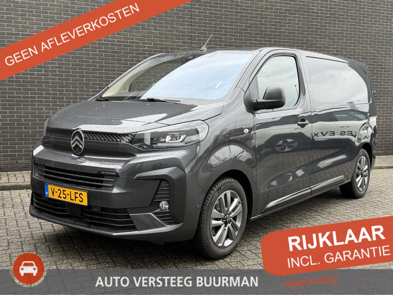 Citroën ë-Jumpy - 75 kWh 136PK L2 Automaat Long range, Navigatie, Achteruitrijcamera, Keyless, Parkeersensor - AutoWereld.nl
