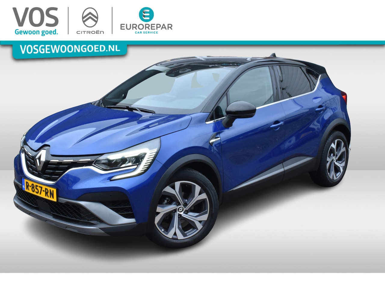 Renault Captur - 1.3 TCe 140pk R.S. Line Automaat | Navigatie | Panoramisch open dak | Camera | Parkeersens - AutoWereld.nl