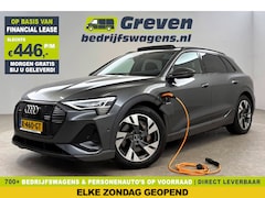 Audi e-tron - 55 Quattro S-line 408PK 95 kWh | SOH 86% | Snelladen | Pano | Memory | Sfeer | 360° | Trek
