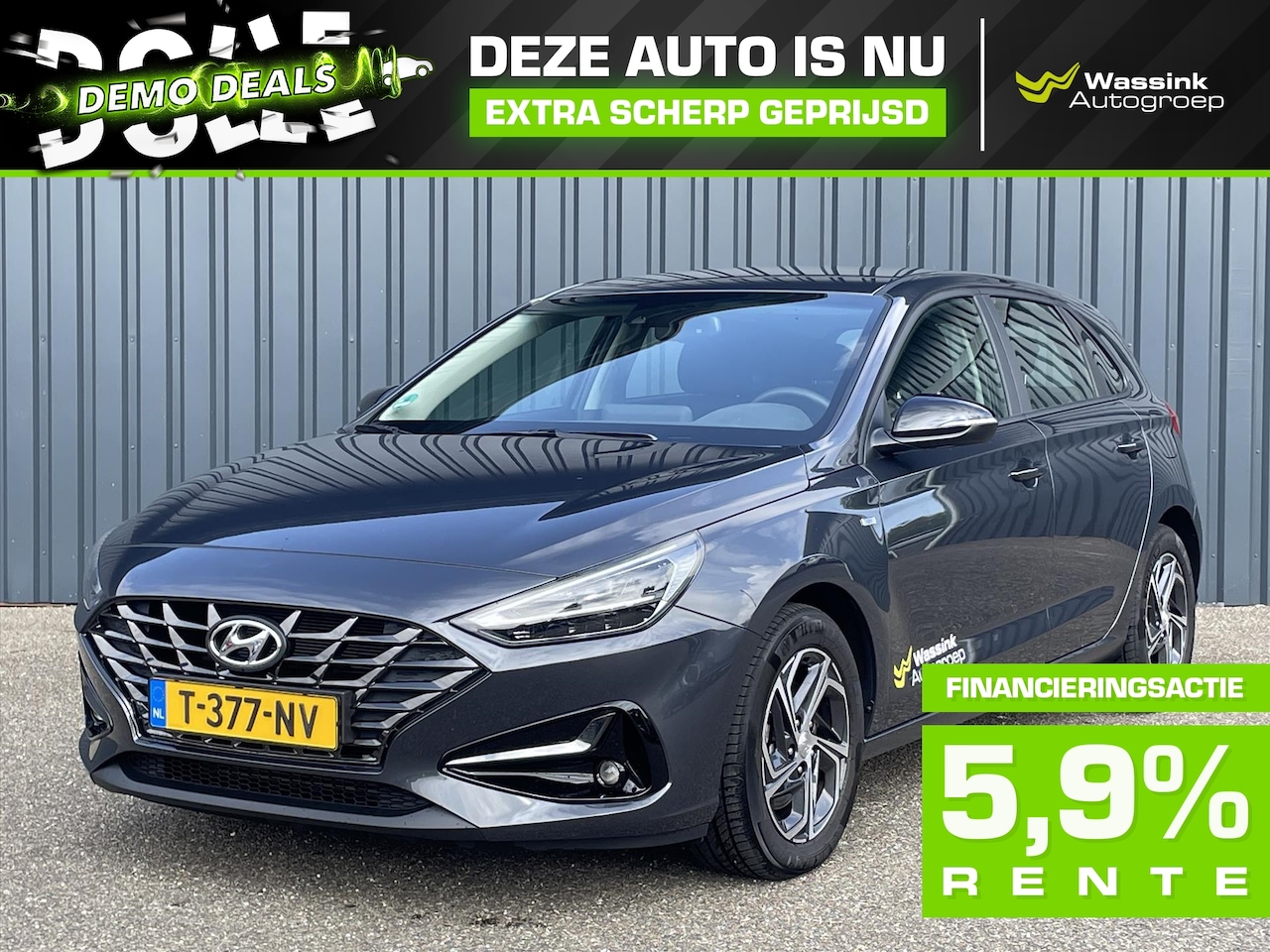 Hyundai i30 - DEMO DEAL I 1.0 T-GDI 48V 120pk Comfort Smart Camera | Navigatie - AutoWereld.nl