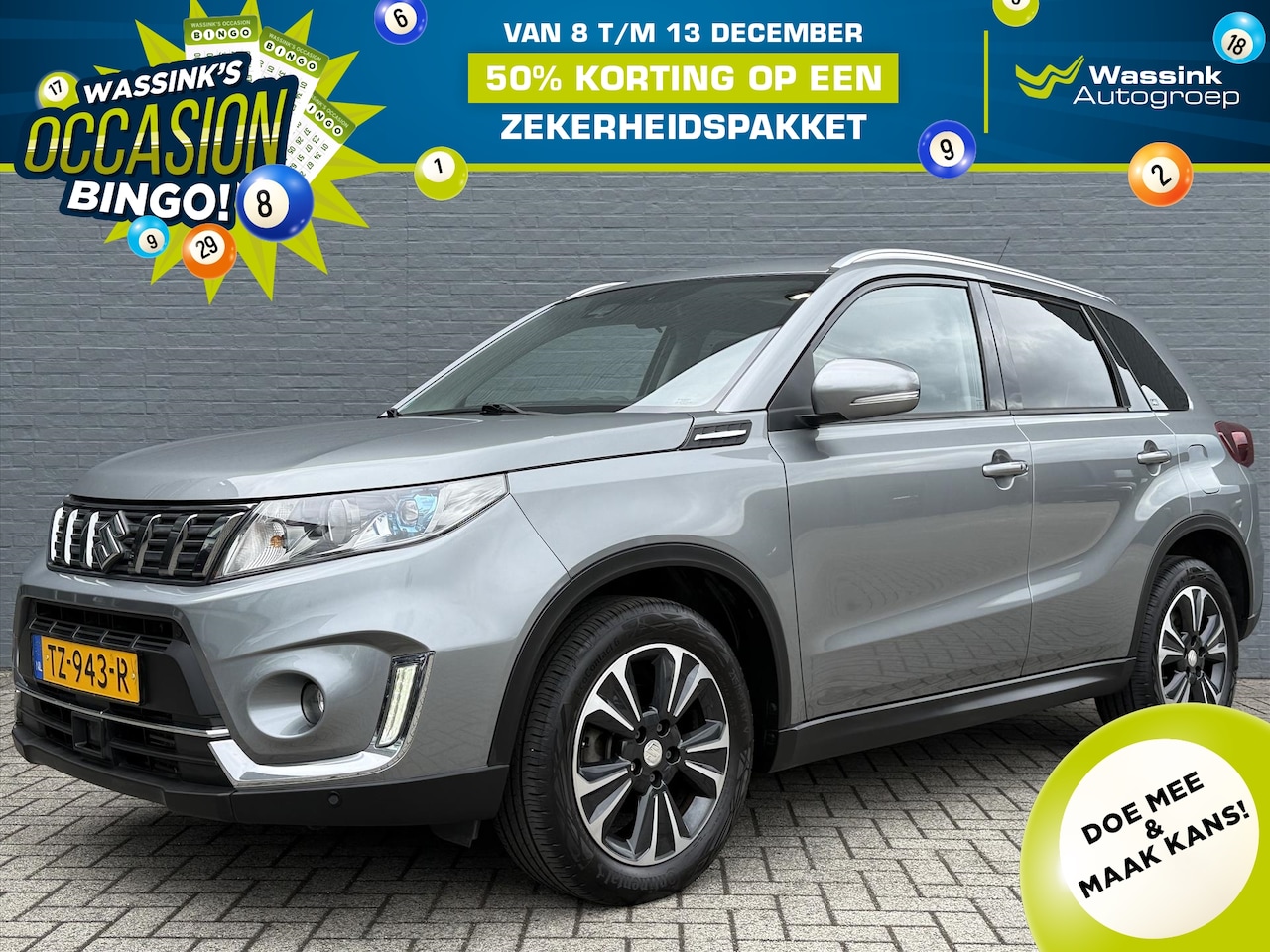 Suzuki Vitara - |1.4 Boosterjet 140pk Automaat Stijl I Sunroof | Dode hoek herkenning | Stoelverwarming | - AutoWereld.nl
