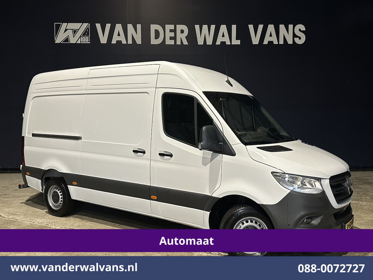 Mercedes-Benz Sprinter - 317 CDI 170pk 9G-Tronic Automaat L2H2 Fabrieksgarantie Euro6 Airco | 3500kg Trekhaak | Cam - AutoWereld.nl