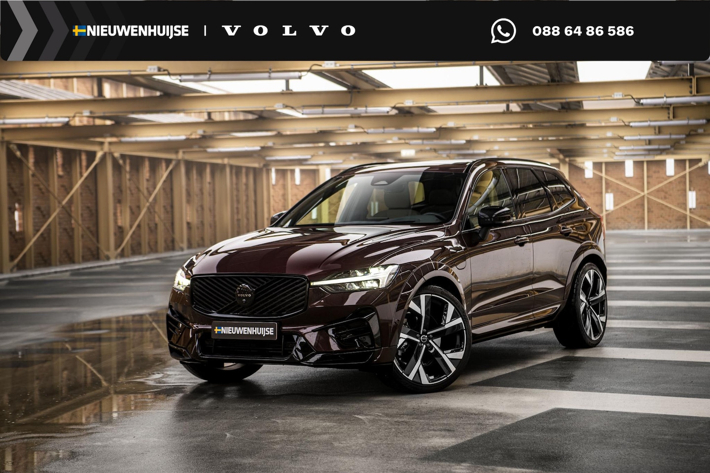 Volvo XC60 - 2.0 T6 Plug-in hybrid AWD Plus Dark | Premium Pack | Heico Body Kit + sportonderstel | 22" - AutoWereld.nl