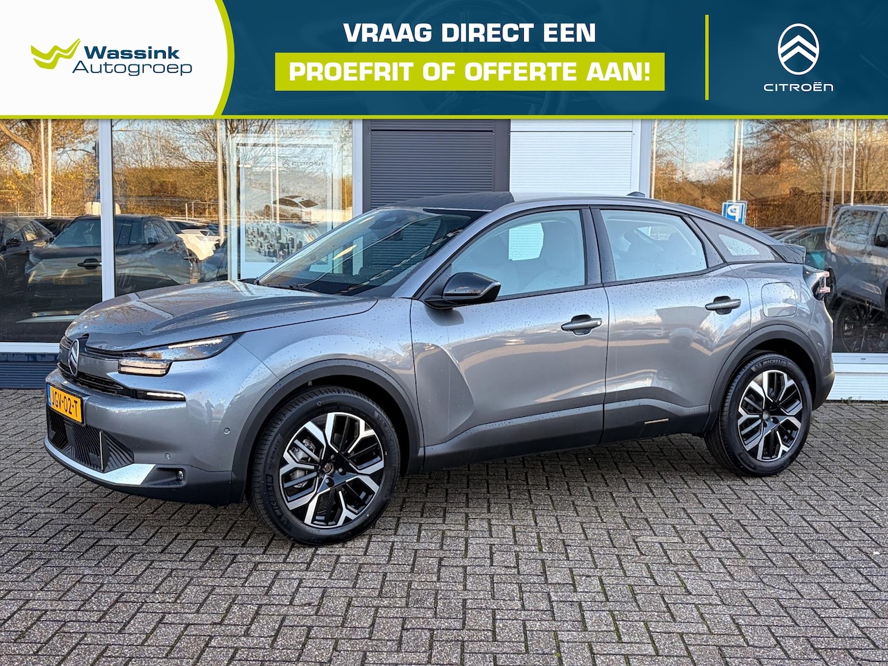 Citroën C4 - 1.2 Hybrid 145pk e-DCS6 Business | Navigatie | Cruise control | Verwarmde voorruit | Bluet - AutoWereld.nl