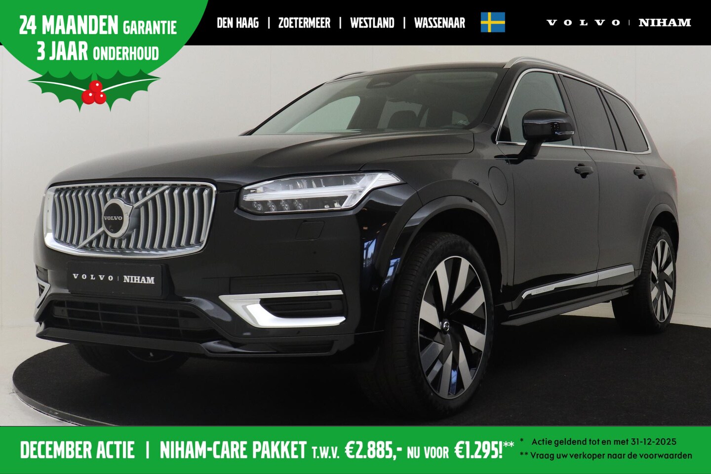 Volvo XC90 - T8 RECHARGE AWD ULTIMATE BRIGHT -PANO.DAK|BOWERS&WILKINS|GEVENT.LEDER+MASSAGE|21" - AutoWereld.nl