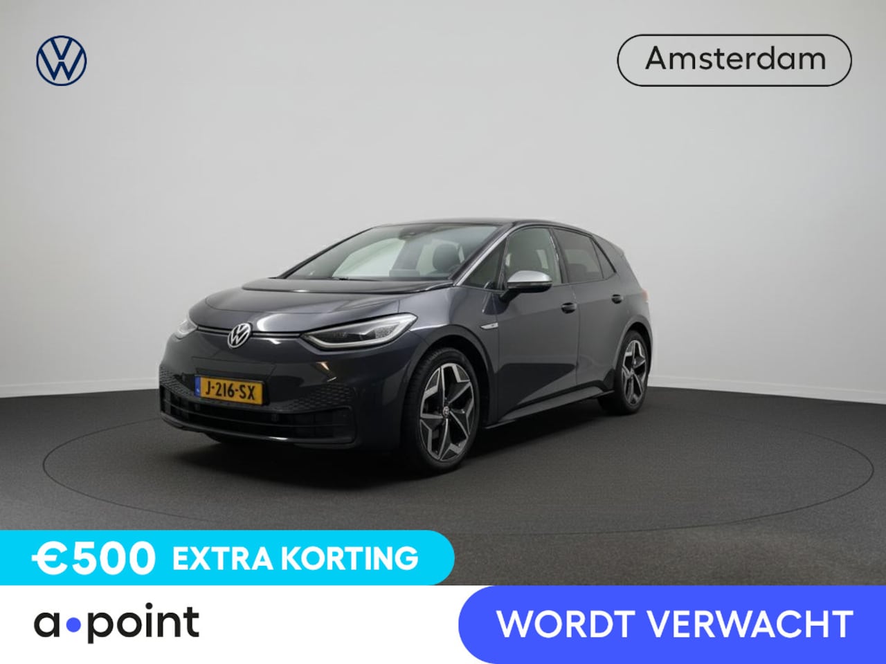 Volkswagen ID.3 - First Plus 58 kWh 204 pk | Navigatie | Trekhaak (afneembaar) | Parkeersensoren | Achteruit - AutoWereld.nl