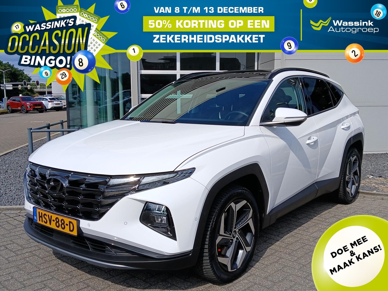 Hyundai Tucson - 1.6 T-GDi PHEV 265pk AWD Automaat Premium Sky I Stoelverwarming I Stoelventilatie I Stuurv - AutoWereld.nl