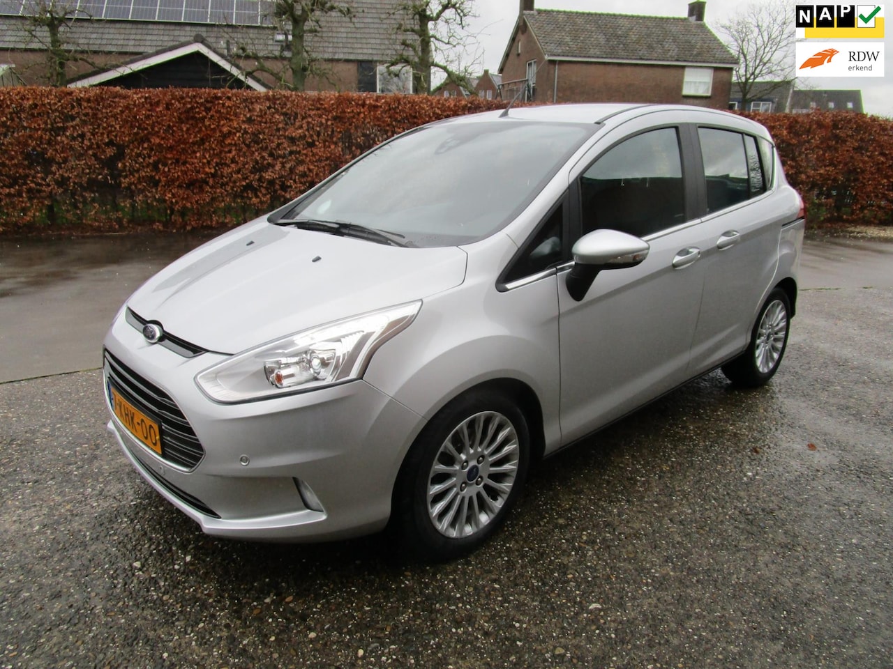 Ford B-Max - 1.0 EcoBoost Titanium 1eig leer,navi,camera mooi - AutoWereld.nl