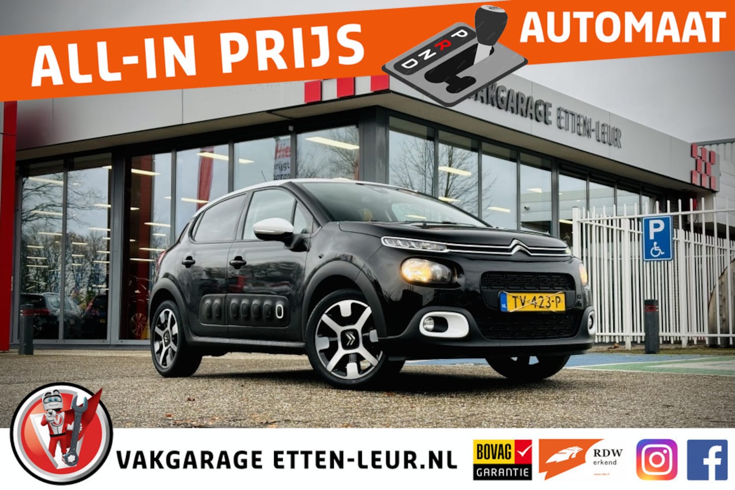 Citroën C3 - 1.2 110PK Shine | CAMERA | CLIMA | CRUISE | APPLE + ANDROID - AutoWereld.nl