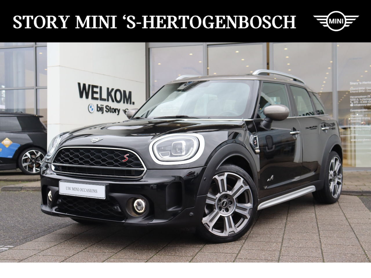 MINI Countryman - Cooper S ALL4 Automaat / Panoramadak / JCW Sport Stoel / Achteruitrijcamera / Comfort Acce - AutoWereld.nl